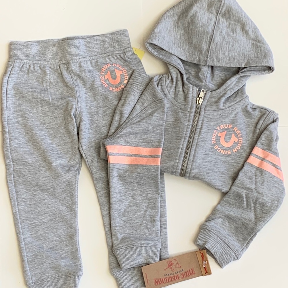 SOLD!!! NWT Girls True Religion Sweatsuit
